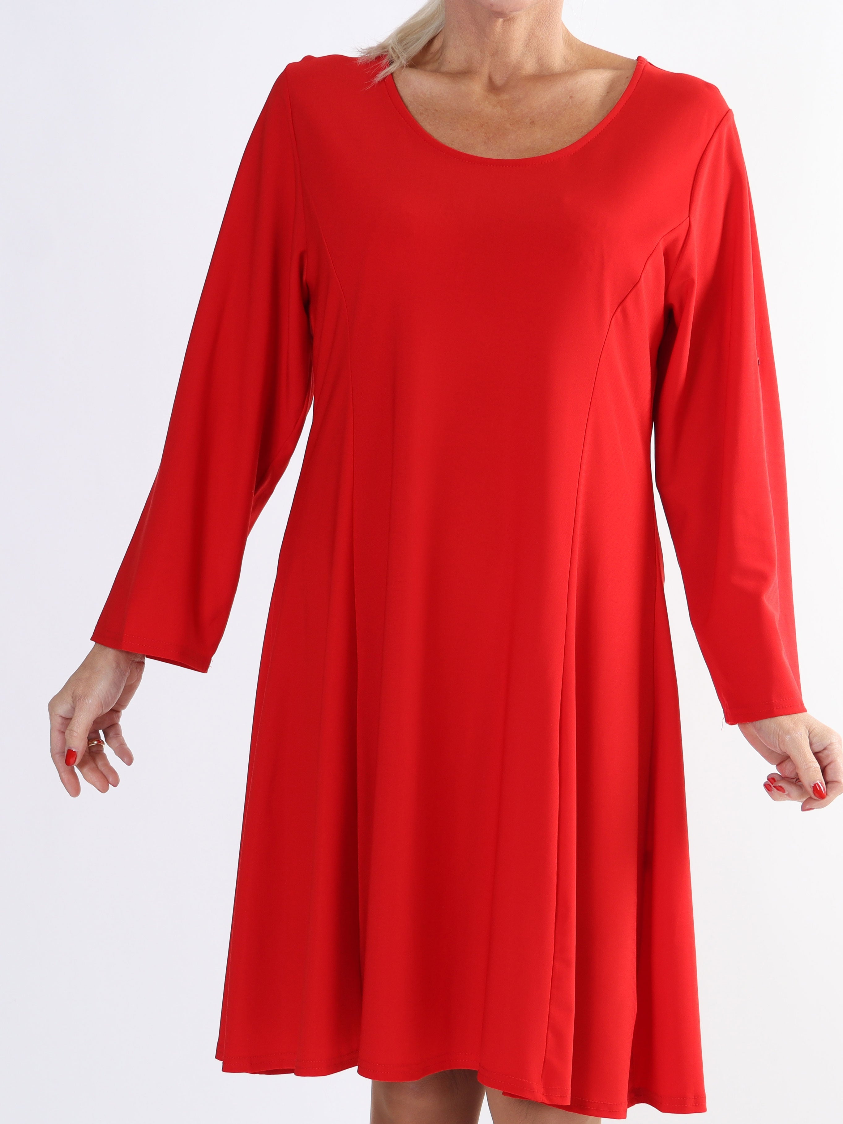 Maj Plain L/S - Klänning med resår i normal storlek